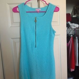 Turquoise Lilly Pulitzer dress